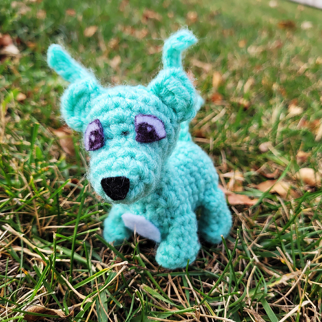 Neopets Gelert Amigurumi