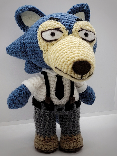 Ravelry: Beastars Legoshi Amigurumi pattern by Mariko Hamade