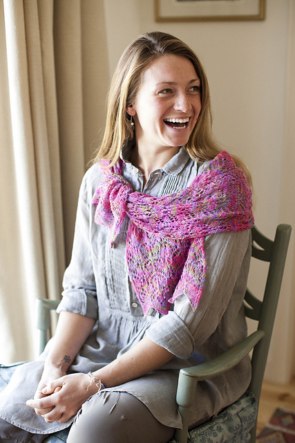 Spring Leaves Scarf