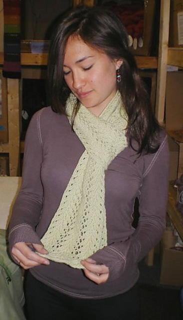 Vine Lace Scarf