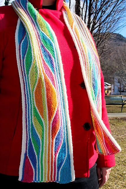 Topographical Scarf