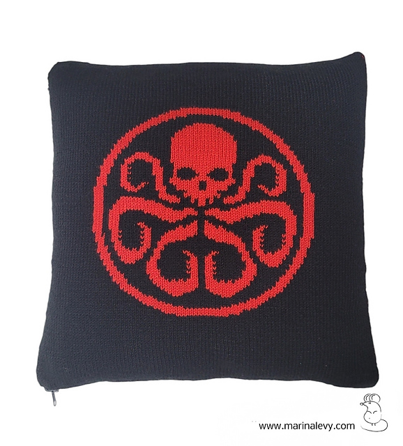 Brock Rumlow Double Knitting Pillow