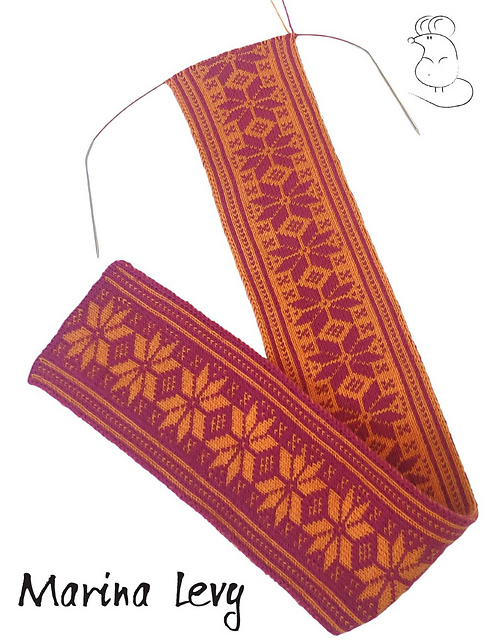 MiuMau Double Knitted Scarf