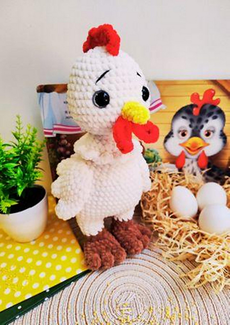 Easter chicken toy
