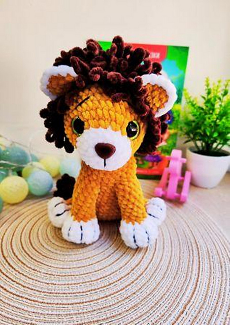 Stuffed lion