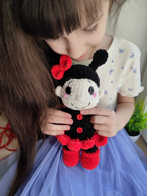 Stuffed Ladybug doll
