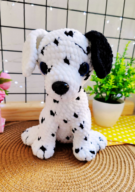 Stuffed dalmatian dog