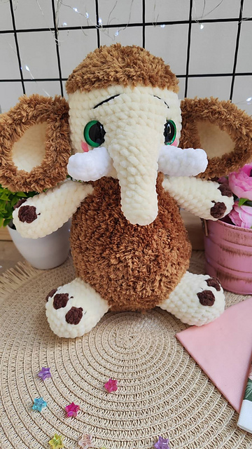 Stuffed mammoth