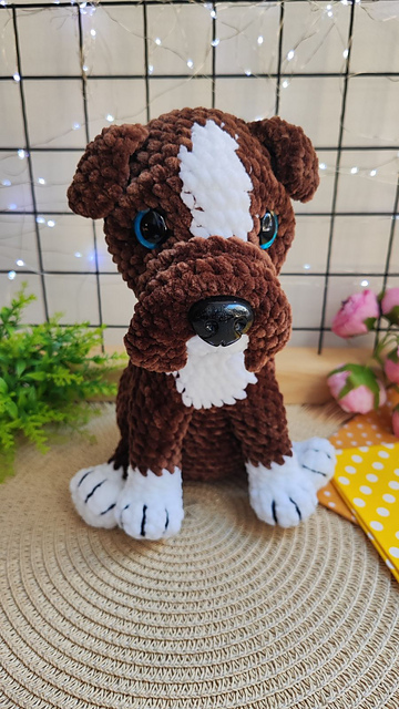 Stuffed Bulldog toy