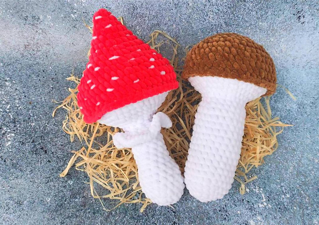 Muchroom plush toy
