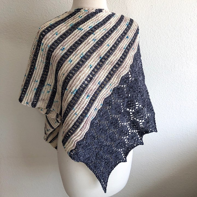 Ice & Embers Shawlette - Game of Thrones 2019 KAL