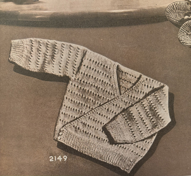 Surplice Sweater No. 2149
