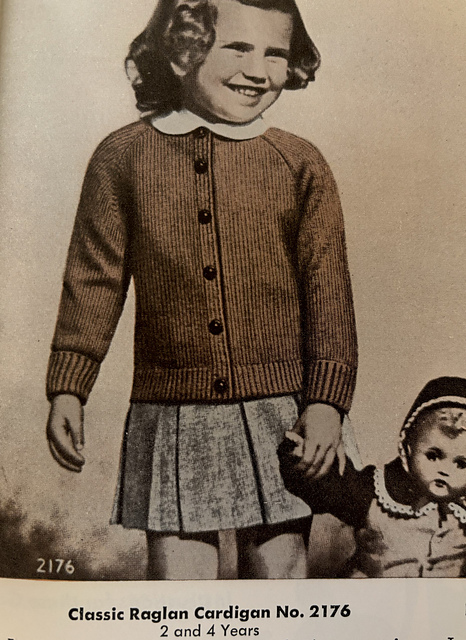 Classic Raglan Cardigan No. 2176