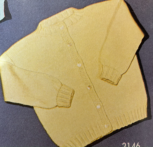 Baby Brooks Type Cardigan No. 2146