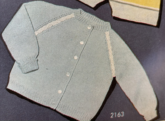 Cable Raglan Cardigan No. 2163