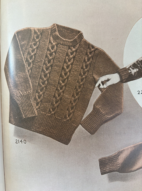 Boy's Pullover No. 2140