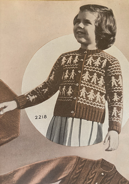 Little Men and Women Cardigan No. 2218