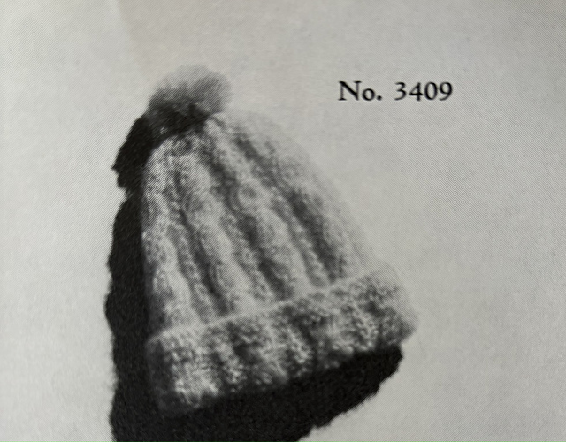 Mohair Cap No. 3409