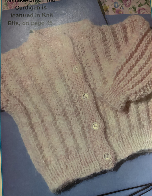 Mistake Stitch Rib Cardigan