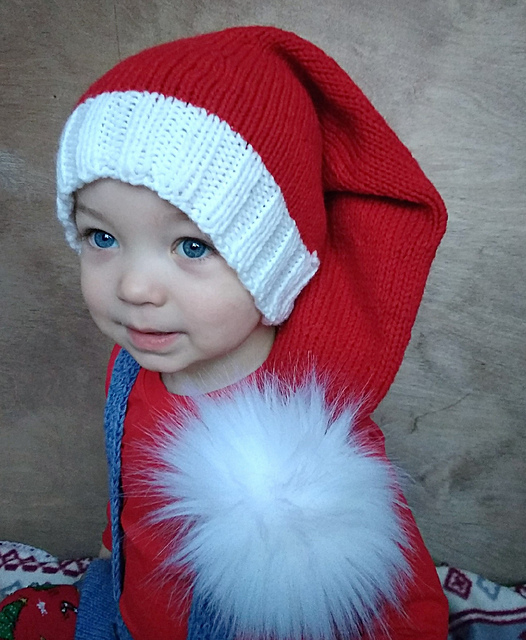 Santa baby hat