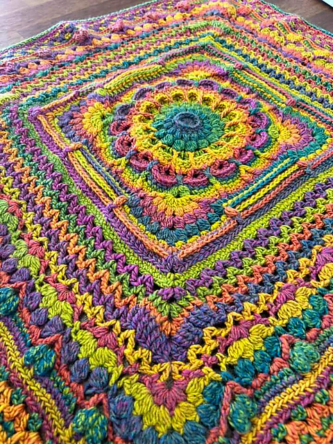 Allison Baby Rainbow Blanket