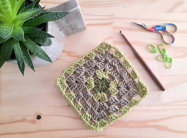 Olive Granny Square