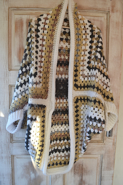 Square Crochet Cocoon Crochet Cardigan Pattern Square Cocoon Easy