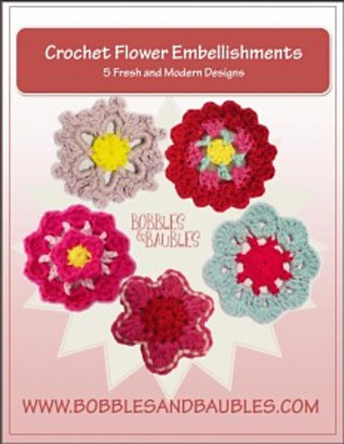 5 Flower Appliques