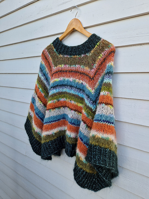GARNSYMFONI poncho