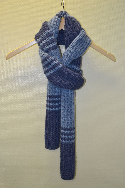 Eco-Stripe scarf