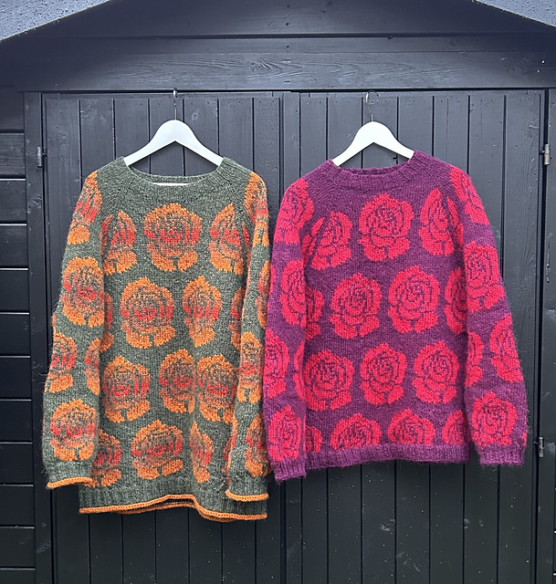 Ravelry: Dream of Roses Sweater pattern by Marita Clementz