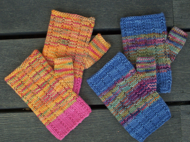 Love Those Fingerless Mitts