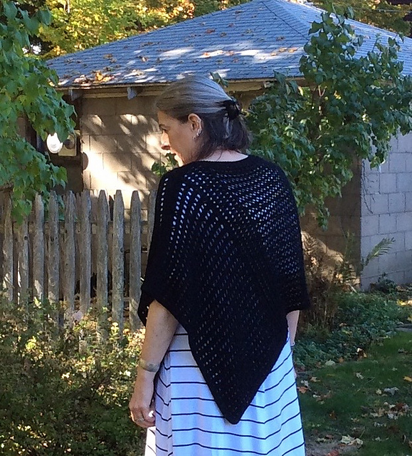 Lacey, a Poncho Wrap