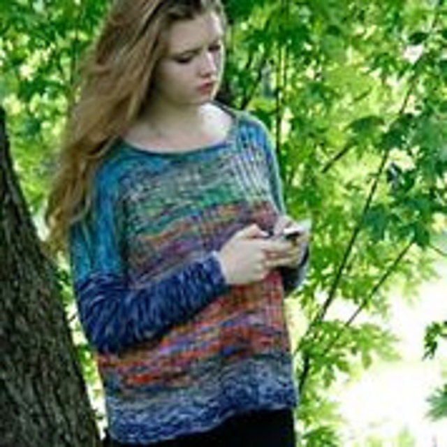 Boxy Colourscape Sweater
