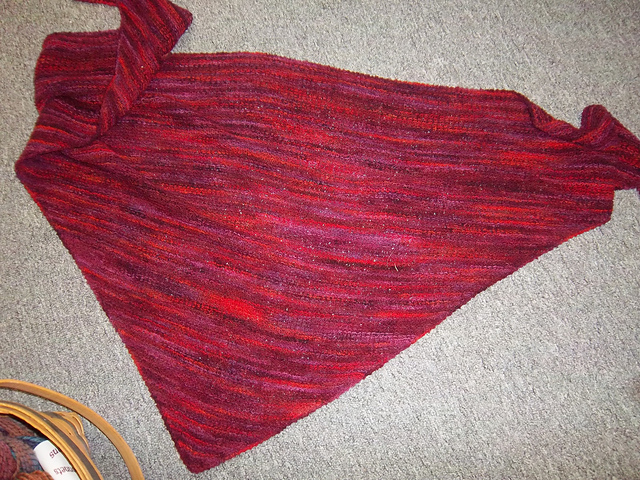Super Simple Triangle Shawl