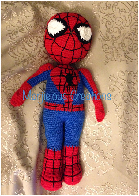 Superhero spider doll