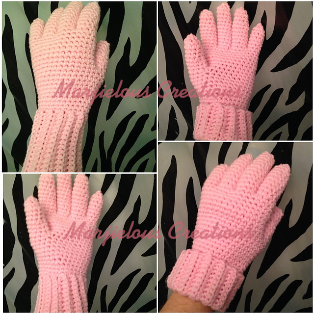 Bottoms up gloves