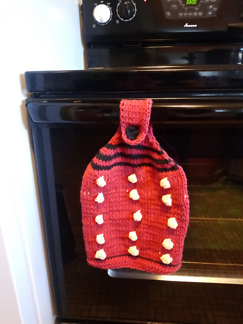 Extermiknit Dalek Tea Towel
