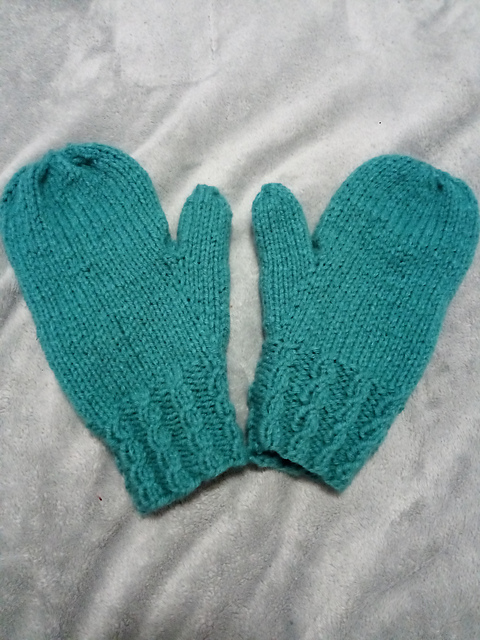 Felt Lined Mitts