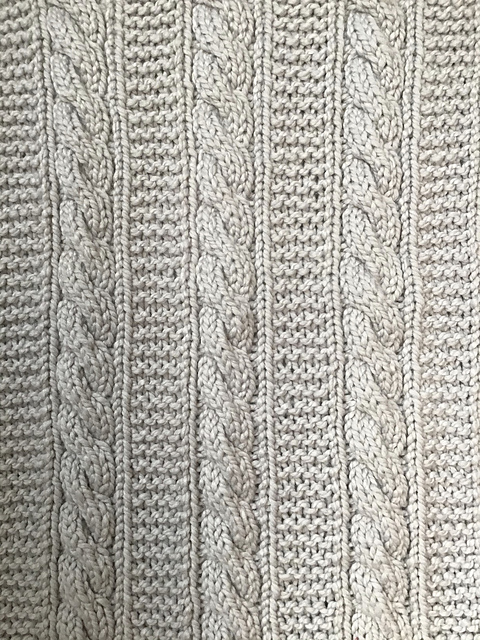 Ravelry: Big Cable pattern by Marji LaFreniere