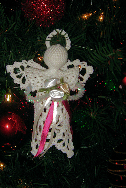 Lacy Angel Ornament