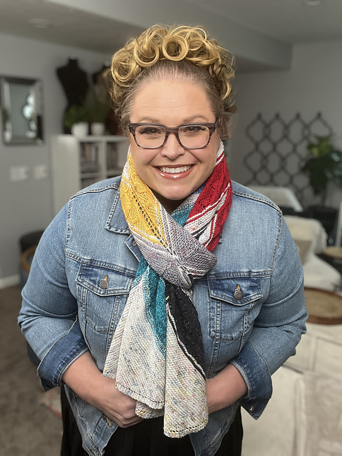 Ravelry: BiCrafty Champions Knit Shawl pattern by Marly Bird