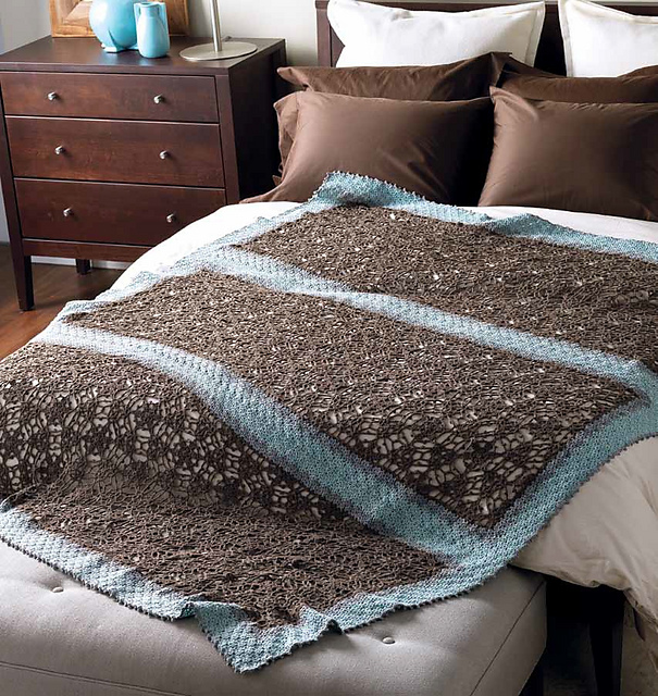 Damask Afghan