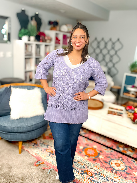 Tatiana Crochet Sweater