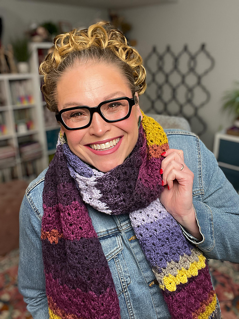 Petal Link Lace Scarf