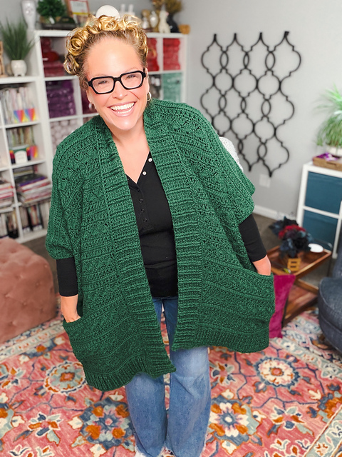Creekside Crochet Ruana