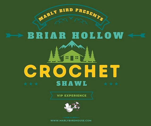 Crochet Thread Edging Patterns Ravelry: Briar Hollow Crochet Shawl pattern by Marly Bird and Robyn ...