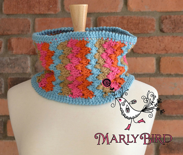 Colorado Sunrise Cowl