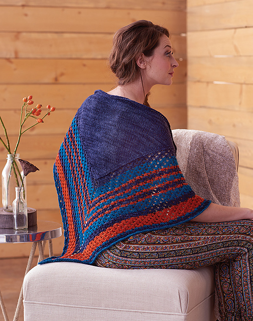 Sunset Lace Shawl