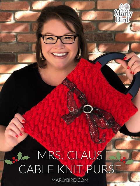 Mrs. Claus Purse